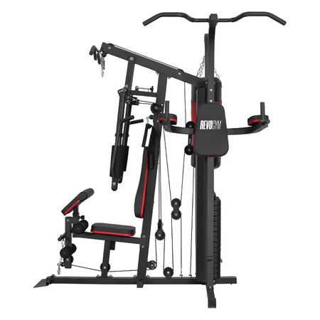 ATLAS DO ĆWICZEŃ WIELOSTANOWISKOWY TRENINGOWY SIŁOWNIA DOMOWA LS06 90KG
