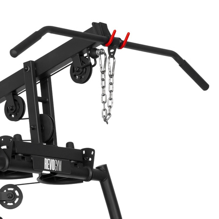 ATLAS DO ĆWICZEŃ WIELOSTANOWISKOWY TRENINGOWY SIŁOWNIA DOMOWA LS08 90KG