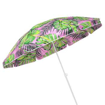 PARASOL PLAŻOWY OGRODOWY BALKONOWY KORAL 1C 180 CM
