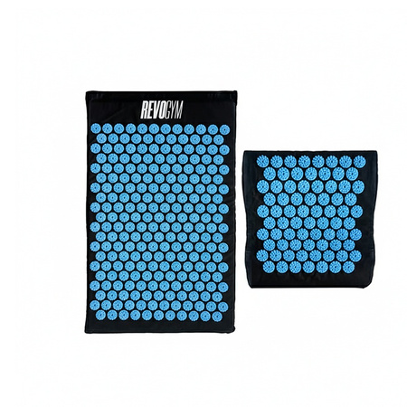 MATA DO AKUPRESURY ZDROWOTNA Z KOLCAMI AKUPRESURA MASAŻ ZESTAW Z PODUSZKĄ