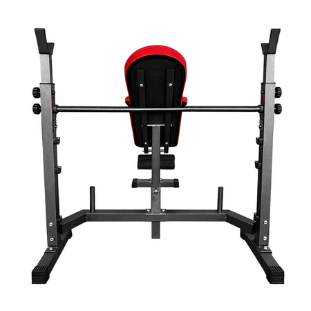 ŁAWKA SKOŚNA WIELOFUNKCYJNA DO ĆWICZEŃ NOGI MODLITEWNIK REGULOWANA RP24 DO 180 KG