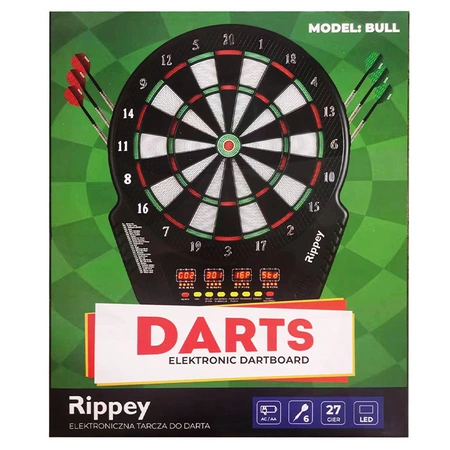 DART TARCZA ELEKTRONICZNA DO GRY W RZUTKI BULL
