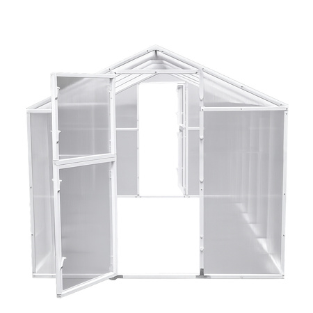 SZKLARNIA OGRODOWA Z POLIWĘGLANU TUNEL FLOWERS OCYNK 4 MM 210x400 CM 8,4m2