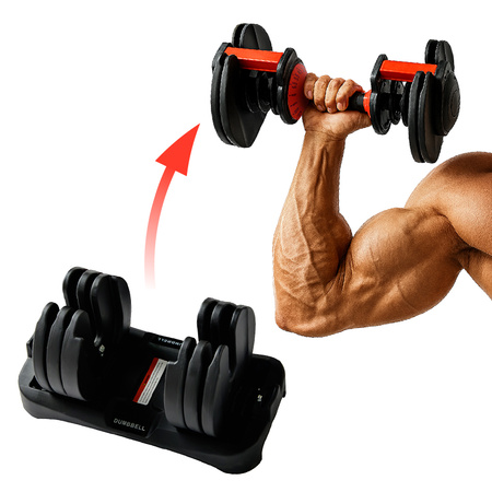 HANTLA SZTANGIELKA REGULOWANA 24 KG RP17-24