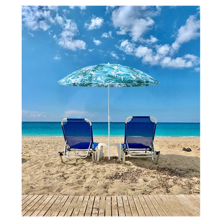 PARASOL PLAŻOWY OGRODOWY BALKONOWY KORAL 1A 180 CM