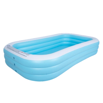 BASEN OGRODOWY DMUCHANY POMPOWANY PROSTOKĄTNY TRIO 305x183 CM