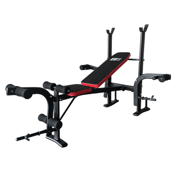 ŁAWKA SKOŚNA WIELOFUNKCYJNA DO ĆWICZEŃ ROZPIĘTKI NOGI REGULOWANA RP23 DO 320 KG