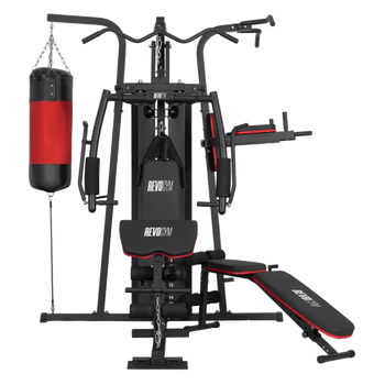 ATLAS DO ĆWICZEŃ WIELOSTANOWISKOWY TRENINGOWY SIŁOWNIA DOMOWA LS06 90KG