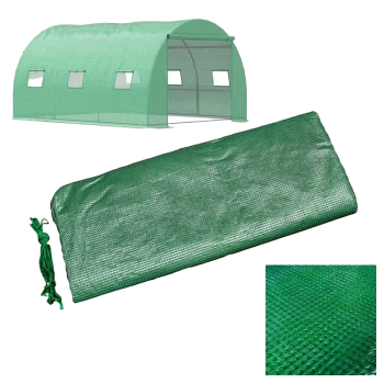 FOLIA ZAMIENNA NA TUNEL OGRODOWY FOLIOWY PTF03G-3X2-GREEN ZIELONA WYTRZYMAŁA