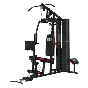 ATLAS DO ĆWICZEŃ WIELOSTANOWISKOWY TRENINGOWY SIŁOWNIA DOMOWA LS08 90KG