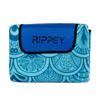 KOC PIKNIKOWY WODOODPORNY MATA PLAŻOWA Z IZOLACJĄ SANDY 1A NIEBIESKI 2x2