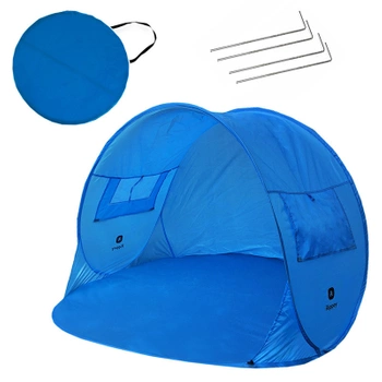 NAMIOT PLAŻOWY OGRODOWY TURYSTUCZNY PARAWAN SUNSET 1B CIEMNY NIEBIESKI