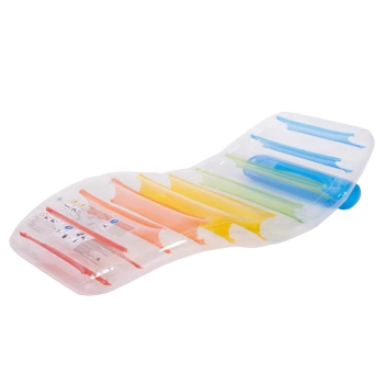 MATERAC POMPOWANY PLAŻOWY LEŻAK DMUCHANY DO PŁYWANIA BASEN ISLAND 168x88