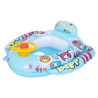 FOTELIK KOŁO POMPOWANE DO PŁYWANIA DLA DZIECI WHEELY-BLUE 73x75 CM