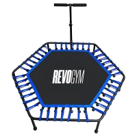 TRAMPOLINA FITNESS NIEBIESKA 130 CM