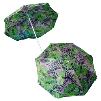 PARASOL PLAŻOWY OGRODOWY BALKONOWY KORAL 1C 180 CM