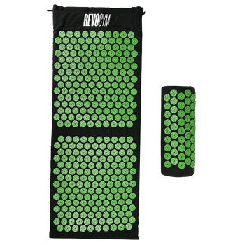 MATA DO AKUPRESURY ZDROWOTNA Z KOLCAMI AKUPRESURA MASAŻ ZESTAW Z PODUSZKĄ