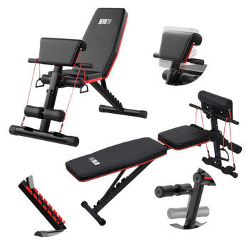 ŁAWKA TRENINGOWA DO ĆWICZEŃ SKOŚNA REGULOWANA SKŁADANA MODLITEWNIK TP06